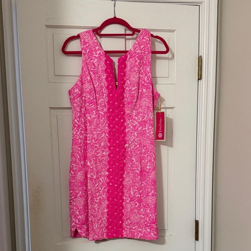 Lilly Pulitzer Pink Patterned Dress